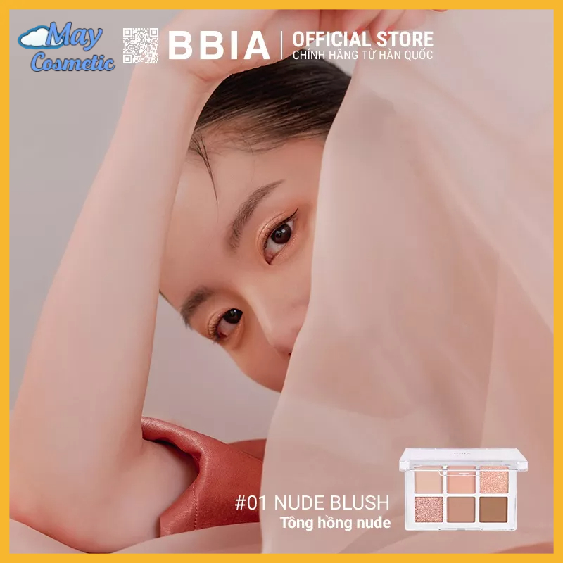Bảng Phấn Mắt Bbia  Hàn Quốc Ready To Wear Palette 06 Màu 4 Tone Đa Năng Siêu Xinh 5G