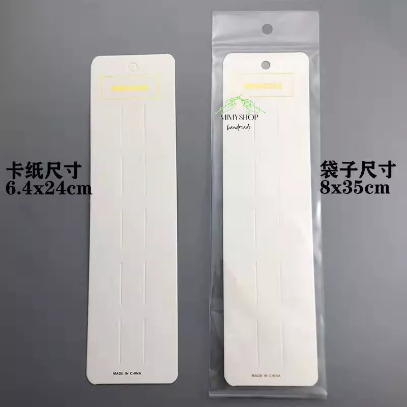 Set bìa gài kẹp tóc len loại dài