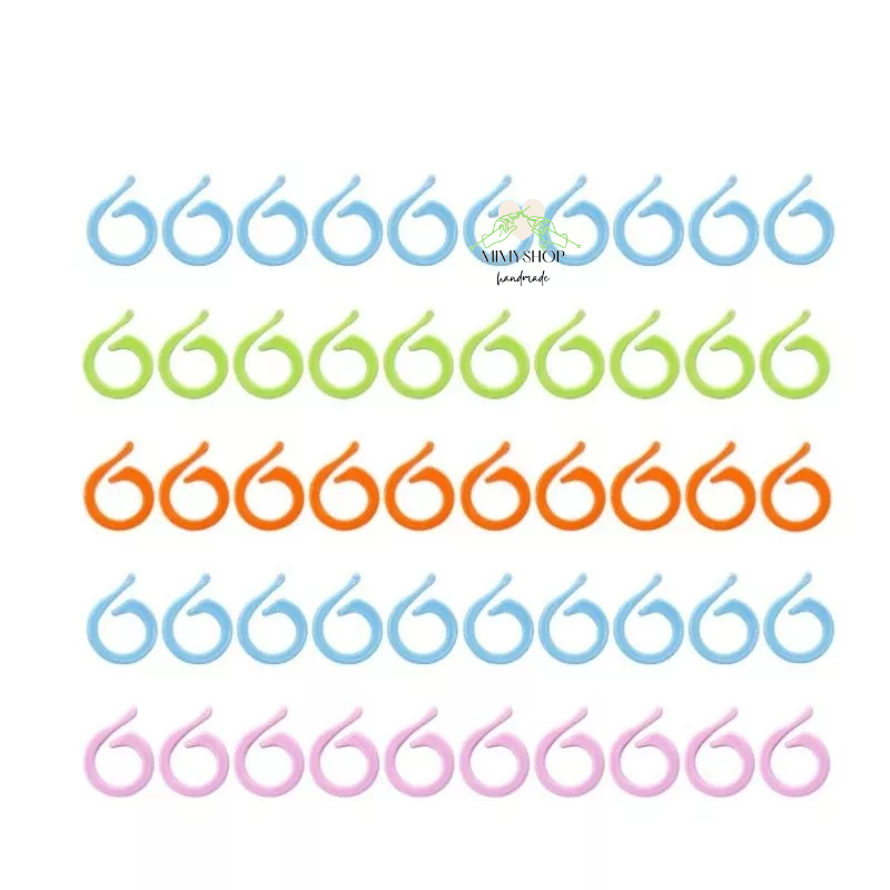 Ghim đánh dấu đan len hình tròn