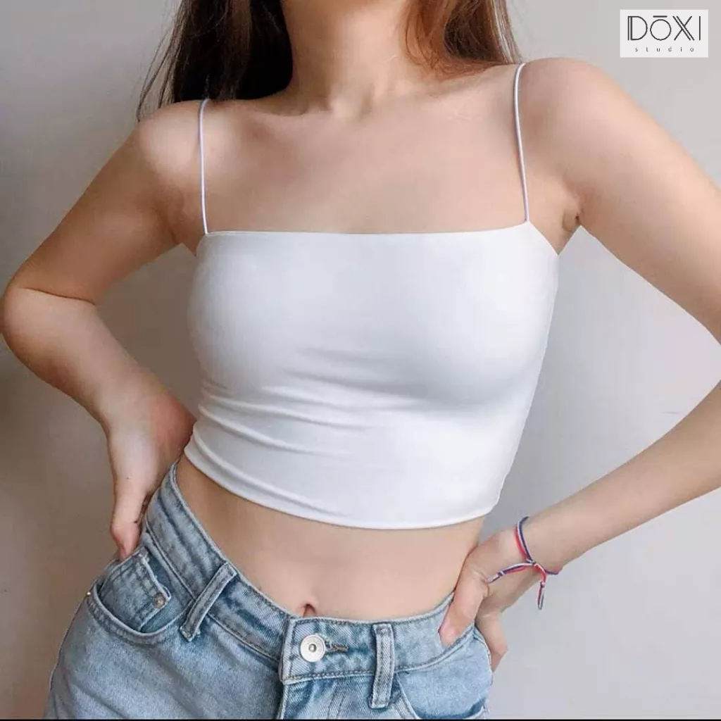 Áo quây thun 2 dây sợi bún siêu co giãn