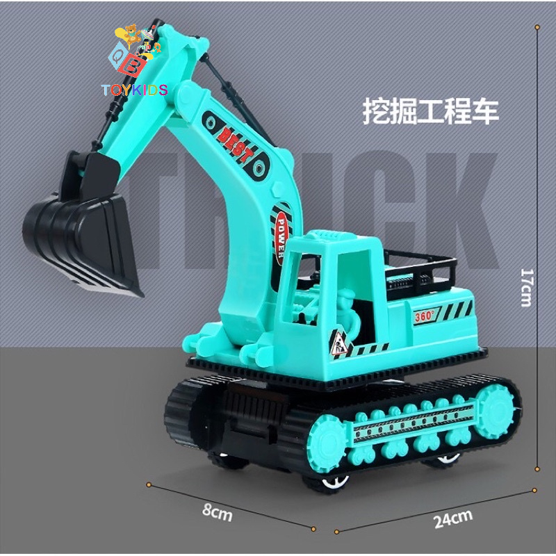 Đồ chơi xe công trình, set 6 xe công trình cỡ lớn,   c ô tô mô hình các loại xe công trình..đồ chơi cho trẻ em