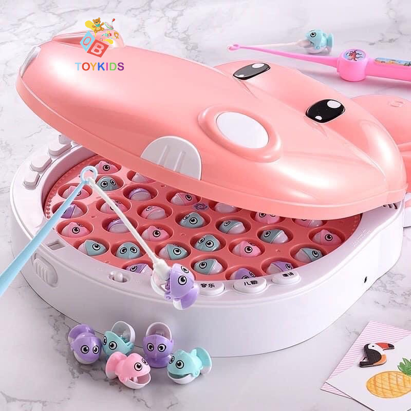 Bộ đồ chơi câu cá toán học cỡ lớn 4in1