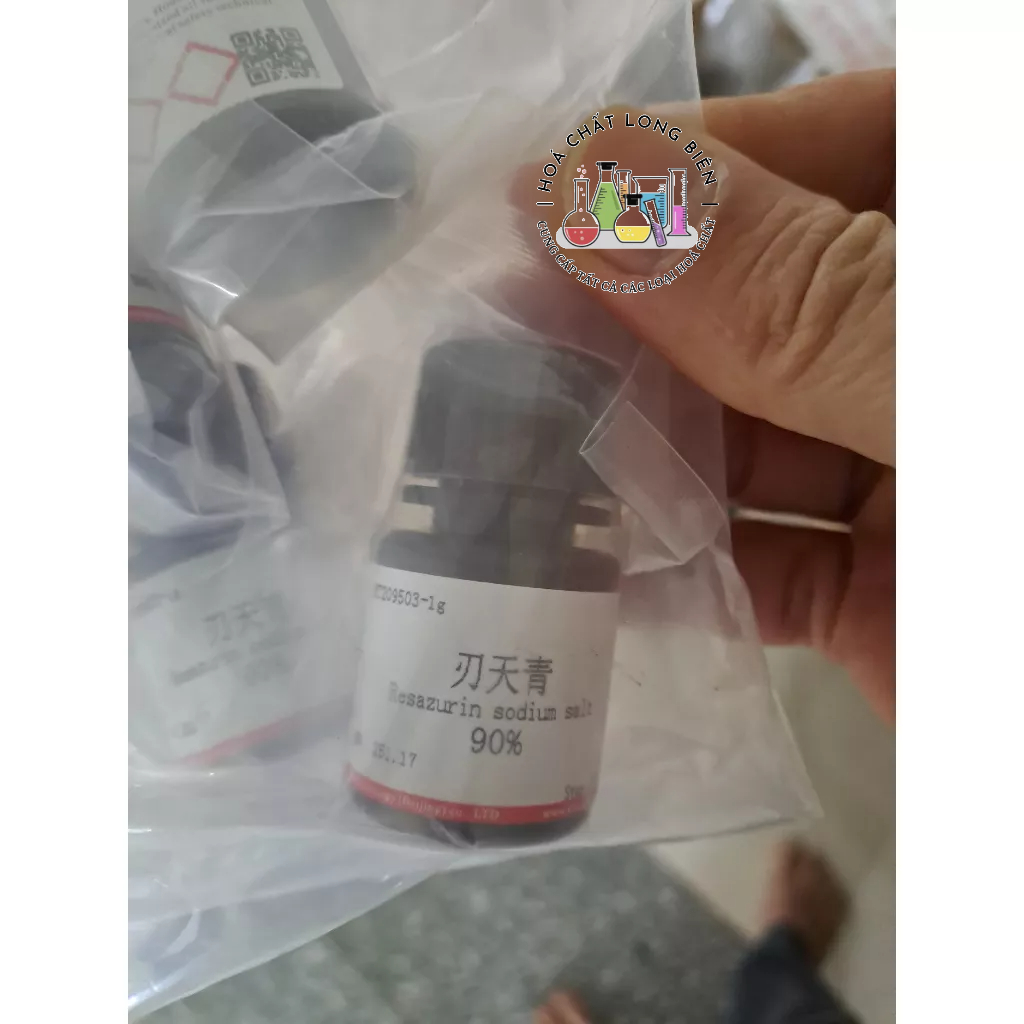 Hóa chất Resazurin sodium salt              cas:62758-13-8              1g