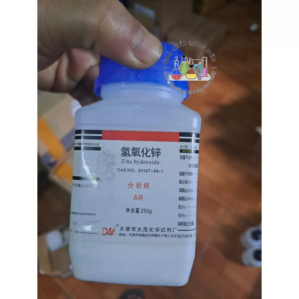 Hóa chất Zinc Hydroxide       cas:20427-58-1           250g