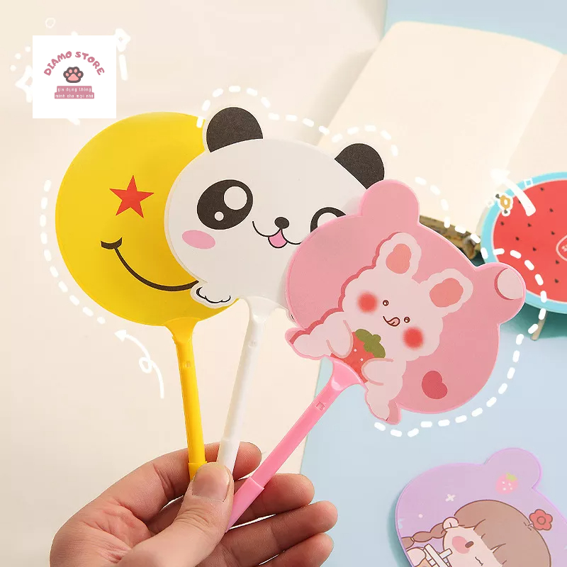 ❌Được Chọn Mẫu❌ Bút Bi kèm Quạt Cho Học Sinh Nhiều Hình Dễ thương/ Bút Kèm Quạt Mát Tiện Lợi 88399 Diamo Store