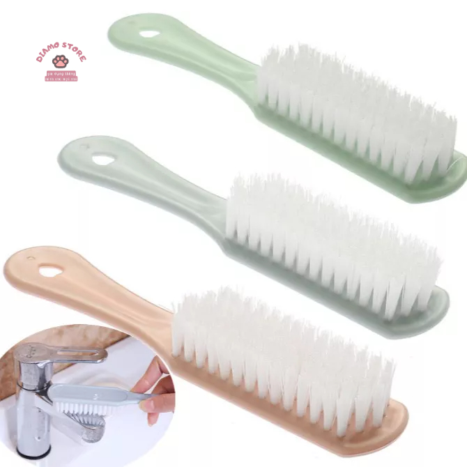 Bàn chải giặt quần áo, giặt giày dép, chà chân khi tắm, chải lông chó mèo có tay cầm 88329