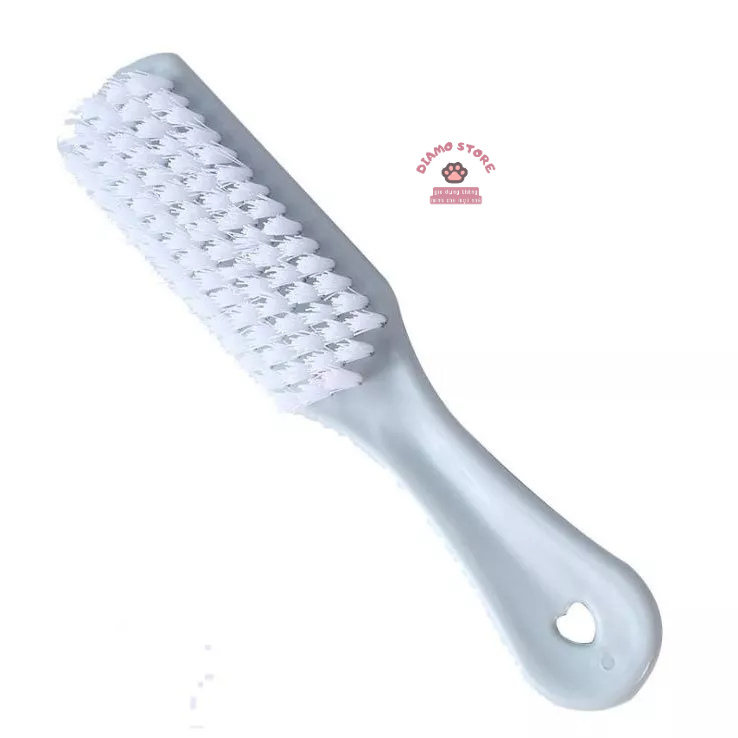 Bàn chải giặt quần áo, giặt giày dép, chà chân khi tắm, chải lông chó mèo có tay cầm 88329