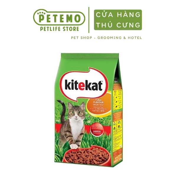 Hạt mèo Kitekat Thức Ăn Cho Mèo Vị Cá Ngừ 1.4kg Petemo Pet Shop
