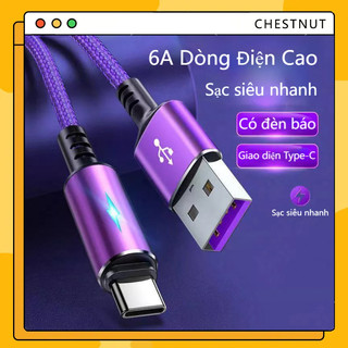 Cáp sạc nhanh usb type-c/ ip 5a cho xiaomi samsung huawei m30 p40 oppo vivo-ct