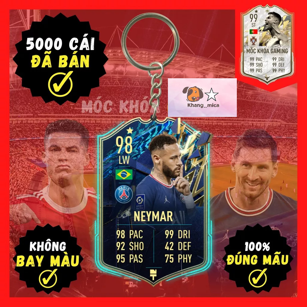 Móc Khóa Neymar Jr