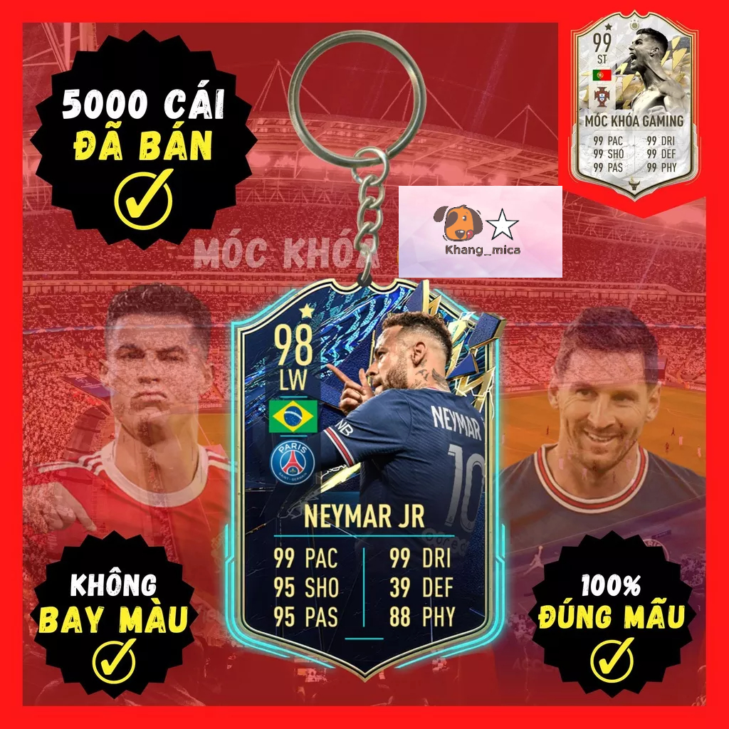 Móc Khóa Neymar Jr