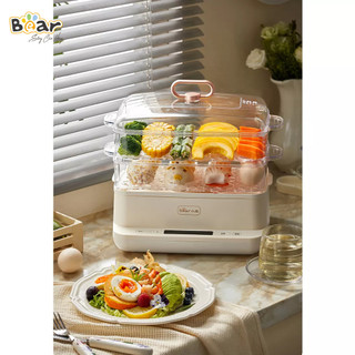 Nồi Hấp Điện 3 Tầng Bear Model SB-NH12L - Bảo Hành CH 18 Tháng