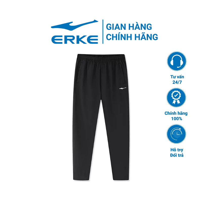 Quần dài SPORTS PANTS thời trang thể thao nam ERKE 11223202202