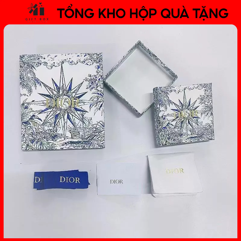 Bộ Túi Hộp Dior Đựng quà tặng FullSet Đầy Đủ Hộp, Túi Xách, Phụ Kiện Đi Kèm Chuẩn Hãng