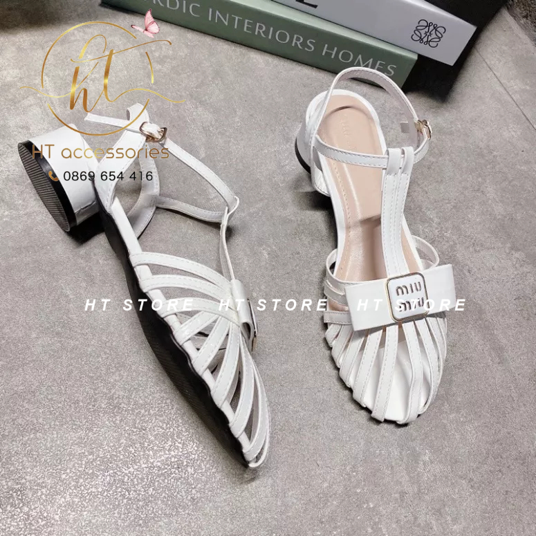 GIÀY BALL RỌ KHOÁ MIU MIU GÓT TRÒN 2 PHÂN SIÊU XINH  𝐡𝐨𝐭 𝟐𝟎𝟐𝟑