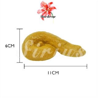 (tặng kèm 1con gián+1con ruồi+1con kiến giả)Cục phân /shit giả trang trí hallowen