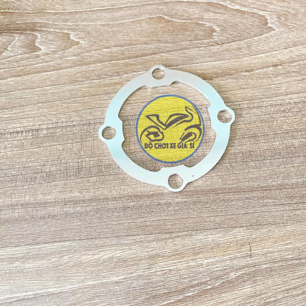 Thớt kê đĩa thắng xe máy 4 lỗ thông dụng dày 2li,3li,4li,5li,6li,7li,8li,9li,10li bằng nhôm 6061 nguyên khối