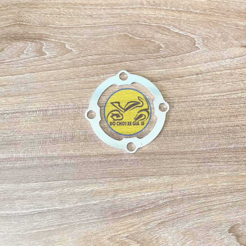 Thớt kê đĩa thắng xe máy 4 lỗ thông dụng dày 2li,3li,4li,5li,6li,7li,8li,9li,10li bằng nhôm 6061 nguyên khối