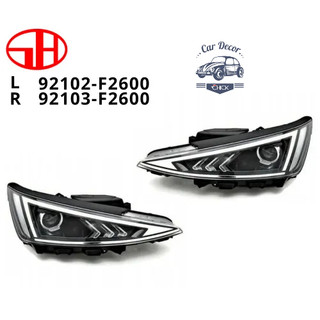 Đèn pha hyundai elantra đời xe 2016-2018 và 2019-2020 có led bên phụ , bên lái