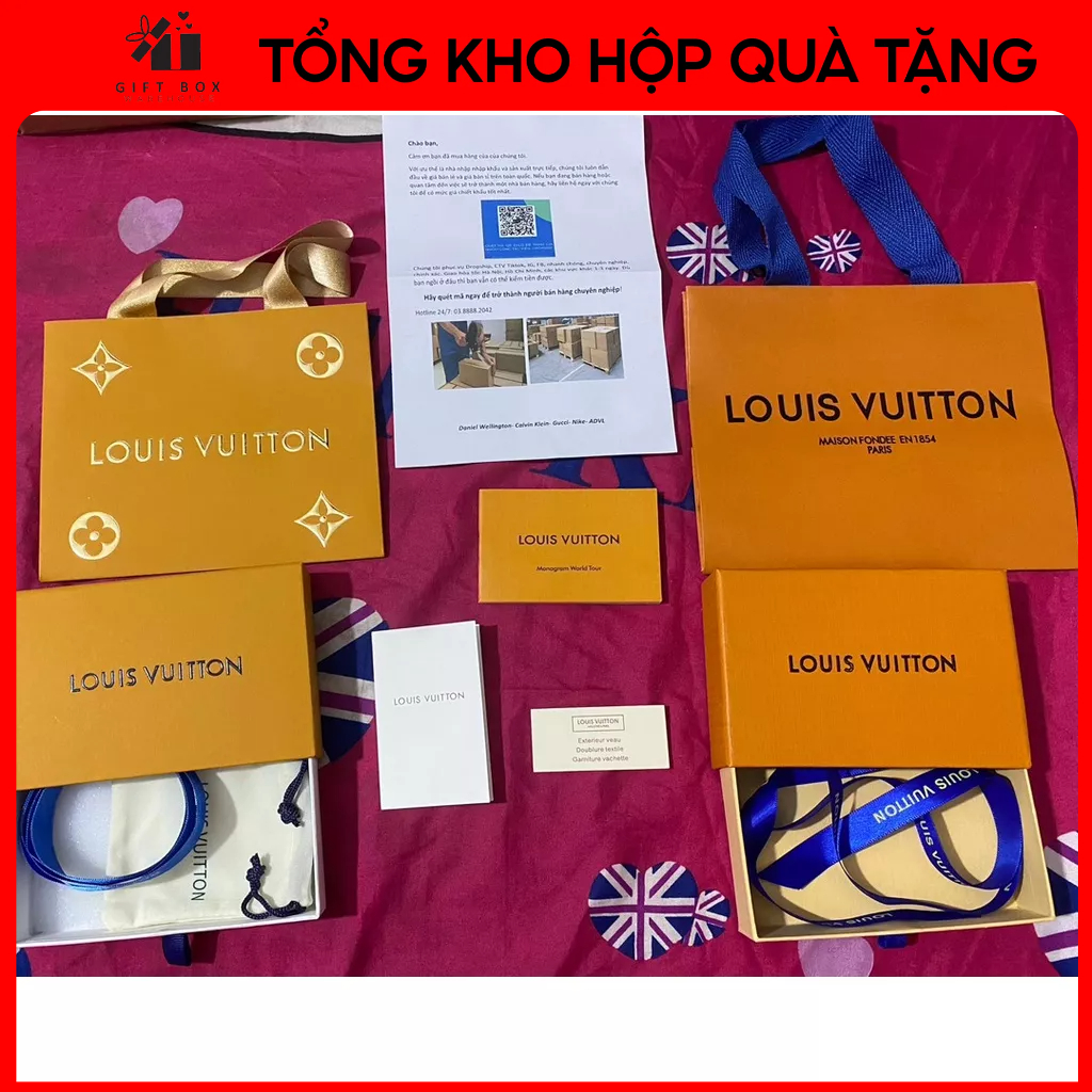 Túi Hộp Louis VuittonFullbox Đầy Đủ Hộp, Túi Xách, Túi Vải, Phụ Kiện Đi Kèm LV - CHuẩn hãng