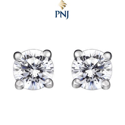 Bông tai Bạc đính đá CZ PNJSilver XM00K000121