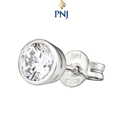 Bông tai Bạc đính đá CZ PNJSilver XM00K000107