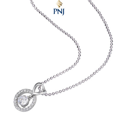Mặt dây chuyền Bạc đính đá CZ PNJSilver XMXMK000166