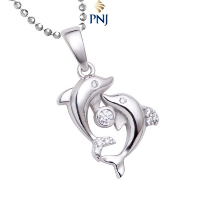 Mặt dây chuyền Bạc đính đá CZ PNJSilver XMXMK000090