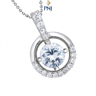 Mặt dây chuyền Bạc đính đá CZ PNJSilver XMXMK000185