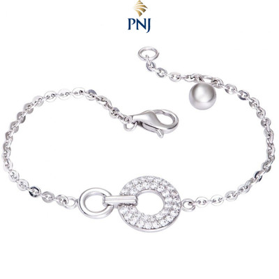 Lắc tay Bạc đính đá CZ PNJSilver XM00K000036