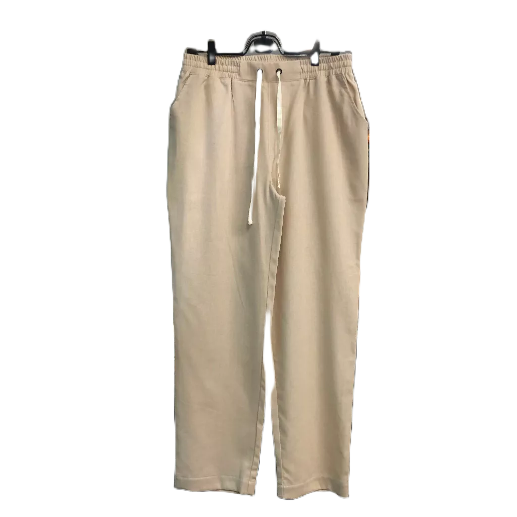 Quần dài nam vải Linen