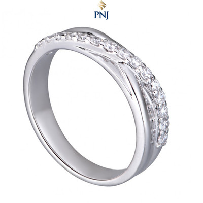 Nhẫn Bạc đính đá CZ PNJSilver XM00K000129
