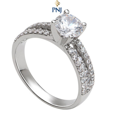 Nhẫn Bạc đính đá CZ PNJSilver XMXMK000154