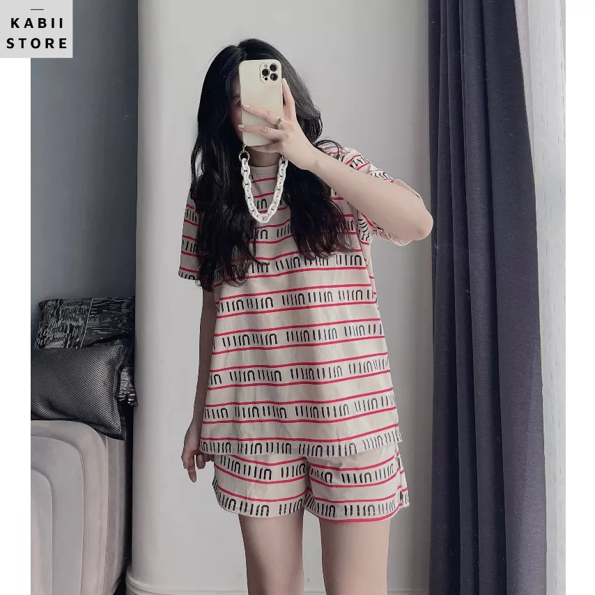 Set bộ nữ họa tiết NY 3 màu siêu hot, chất cotton khô siêu mát, dày đẹp full size