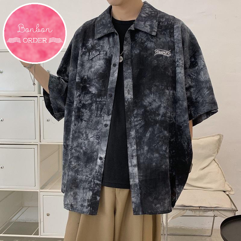 ÁO SƠ MI LOANG ULZZANG CỰC CHẤT - [Bonbon Order Ulzzang]