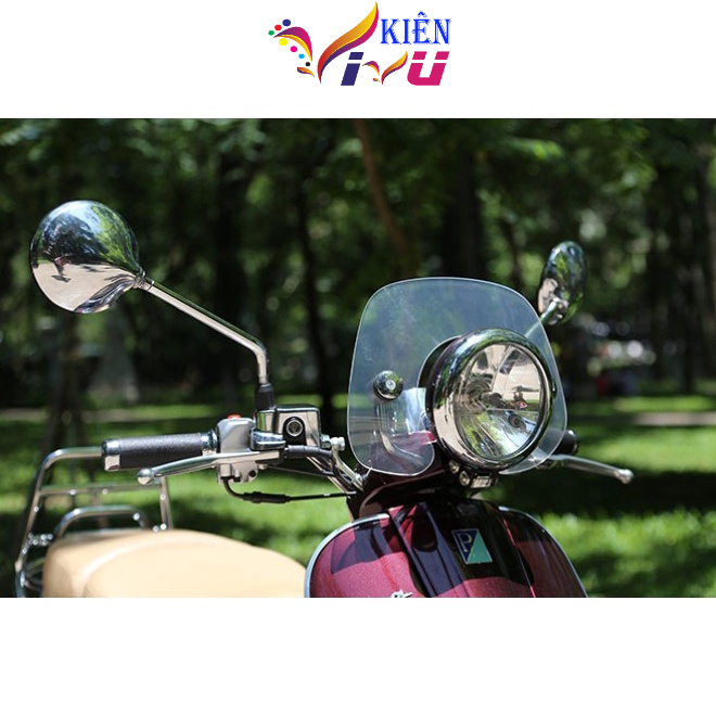 Kính chắn gió trong suốt Vespa LX, V chính hãng Piaggio Bảo Hành 12 tháng