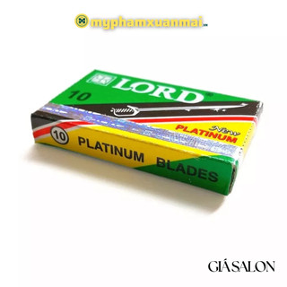 Vỉ 10 lưỡi Dao cạo râu dao Lam Lord Platinum
