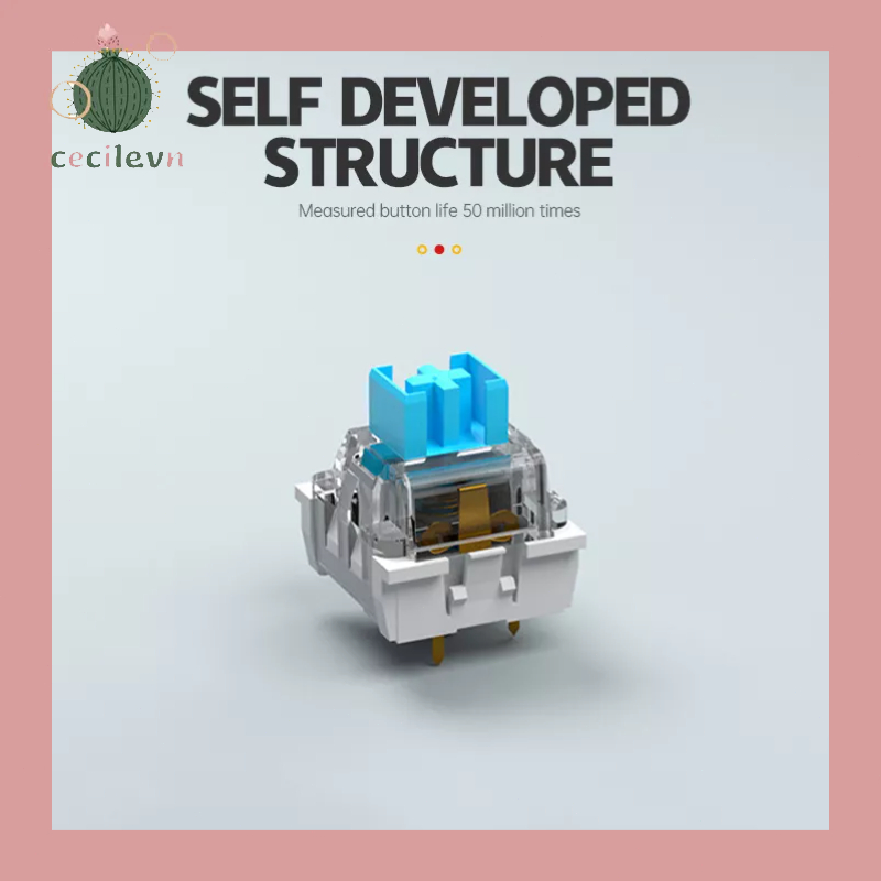 【COD】Switch/Cleam Red - RGB/Linear/Tactile/Giá Rẻ Hiệu Năng Cao Dùng Cho Bàn Phím-CE | BigBuy360 - bigbuy360.vn