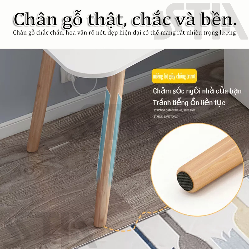 STA- Bàn Máy Tính Bằng Gỗ Có Ngăn Kéo Để 140/120CM