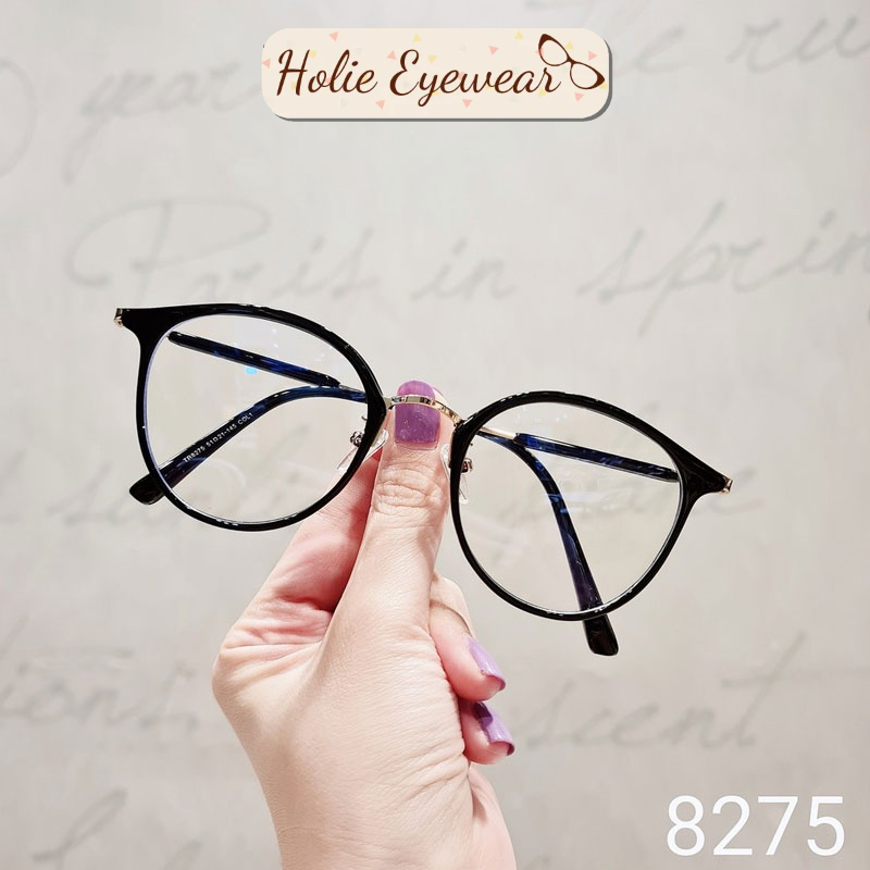 Gọng kính cận mắt tròn nobita 8275 gọng cận cho nữ đẹp Holie Eyewear