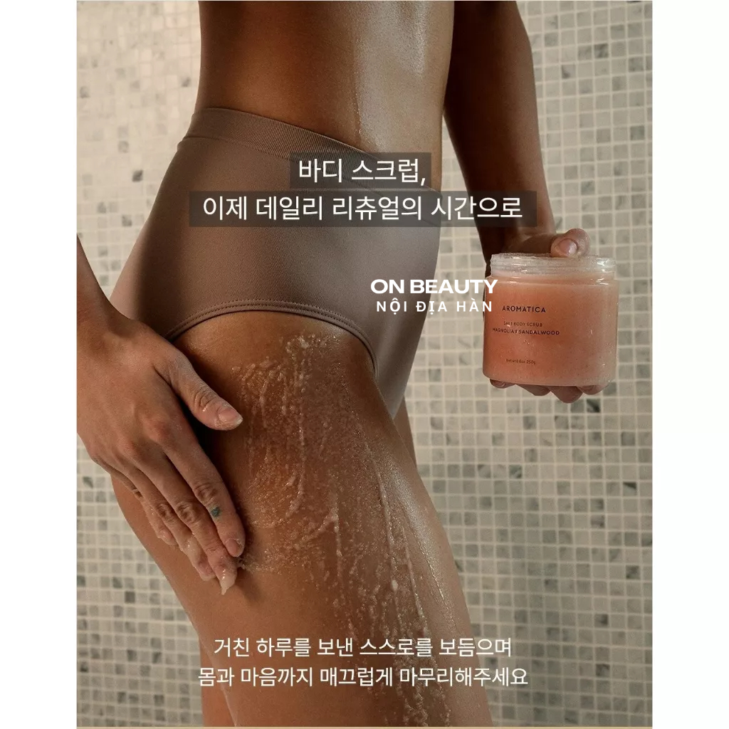 Tẩy da chết cơ thể AROMATICA Body Scrub 250g
