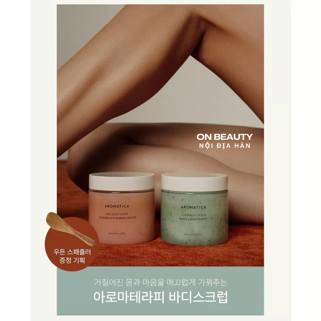 Tẩy da chết cơ thể AROMATICA Body Scrub 250g