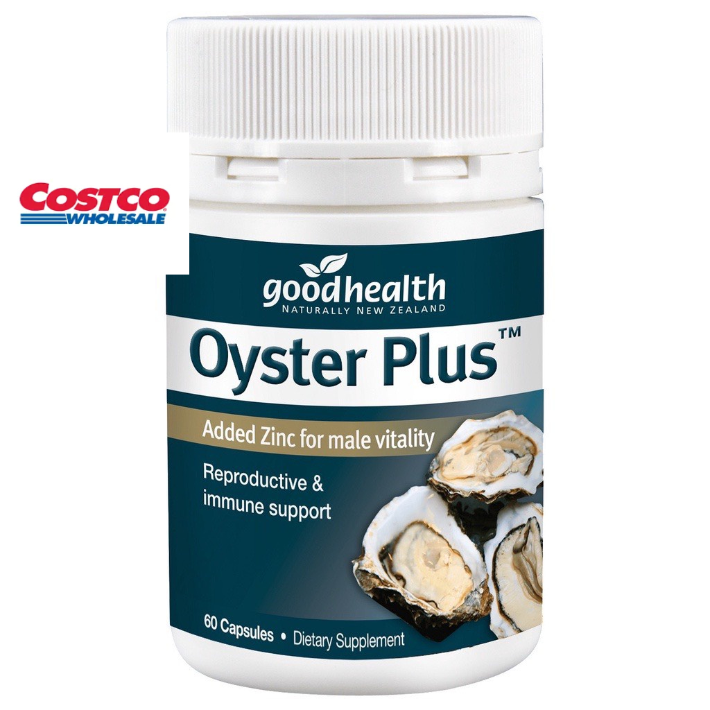 Oyster Plus Zinc Goodhealth hỗ trợ sinh lý nam chai 60 viên date 2025