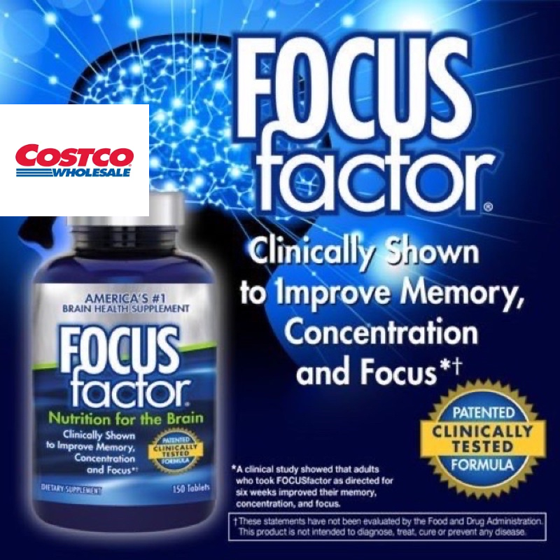 Viên FOCUS Factor chai 180 viên