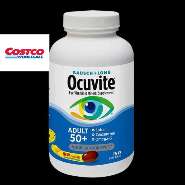 Viên uống bổ mắt Ocuvite 50+ chai 150 viên