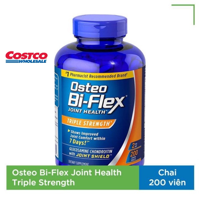 Osteo Bi-Flex Joint Health bổ sung Glucosamine, Chondroitin, MSM, Collagen