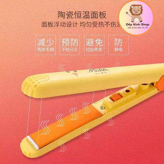 Máy làm tóc, máy là tóc, uốn duỗi kẹp tóc mini đa năng