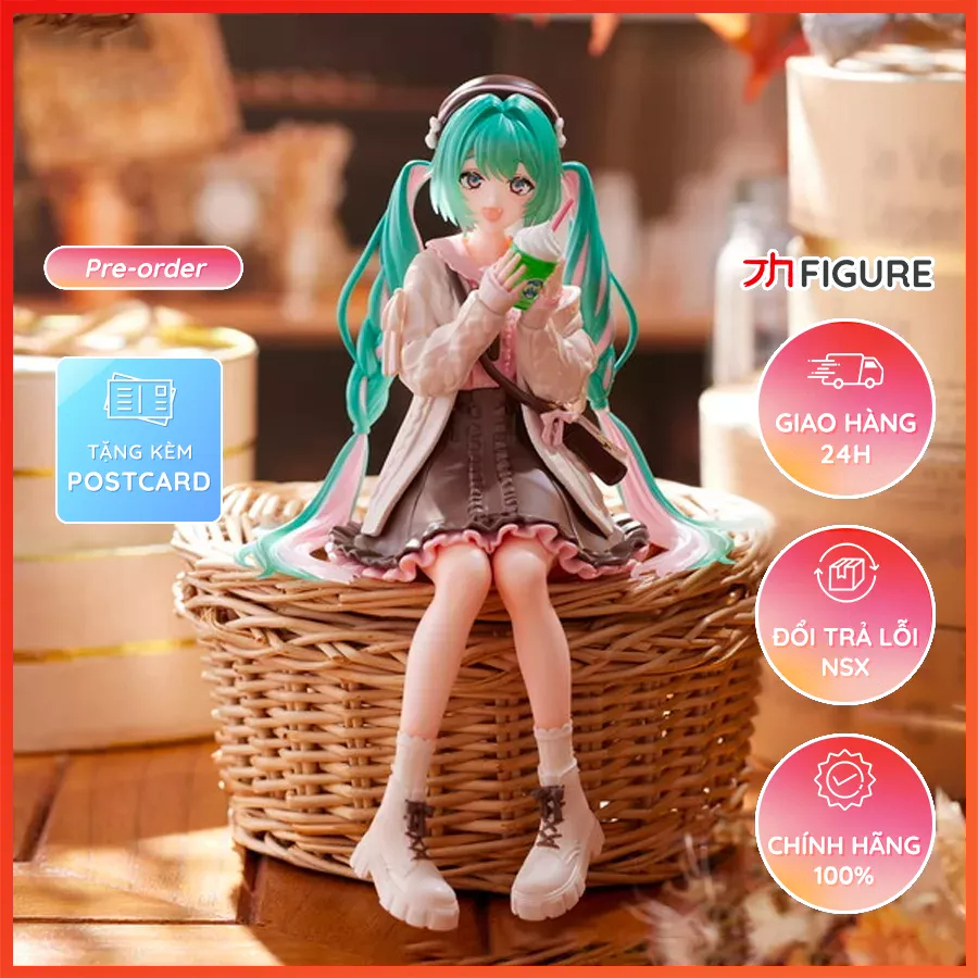 Mô Hình Hatsune Miku, Piapro Characters, Autumn Date - Noodle Stopper Figure (FuRyu)