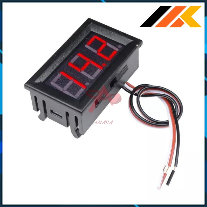 Vôn Kế Mini 0.56inch LED Đỏ Vol Kế DC