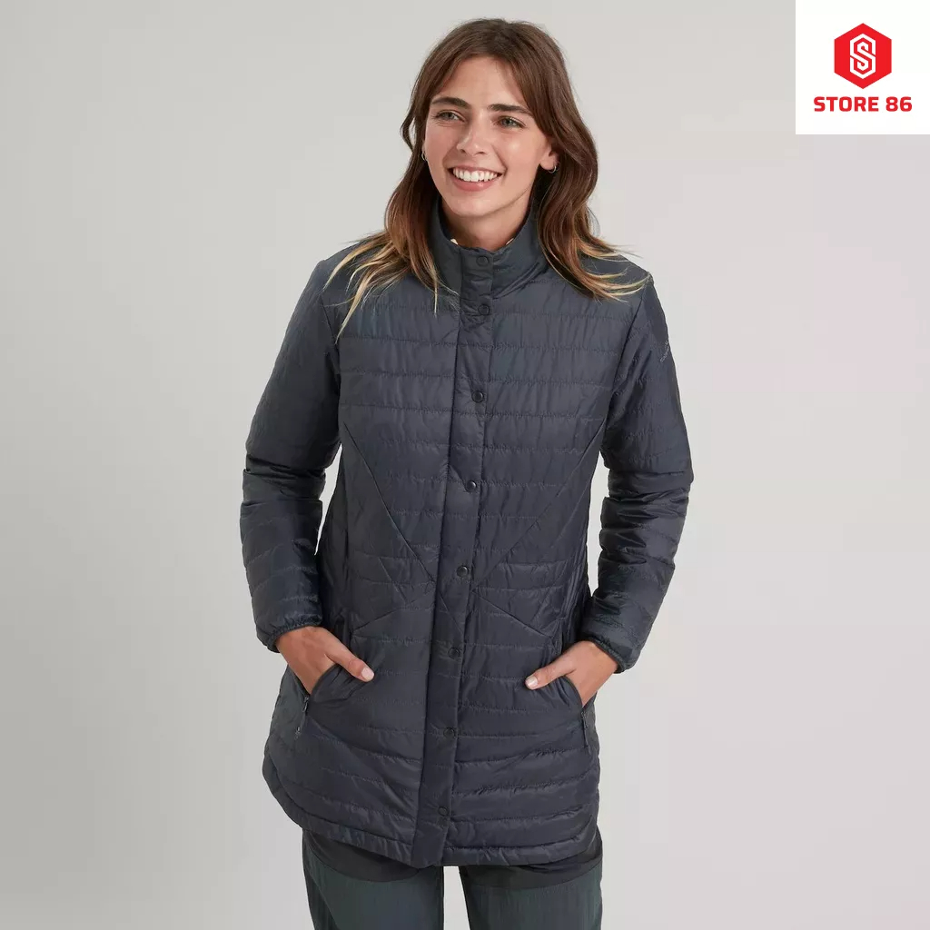 Áo khoác nữ cách nhiệt Kathmandu nhẹ,mềm mại có thể thu gọn vào túi áo